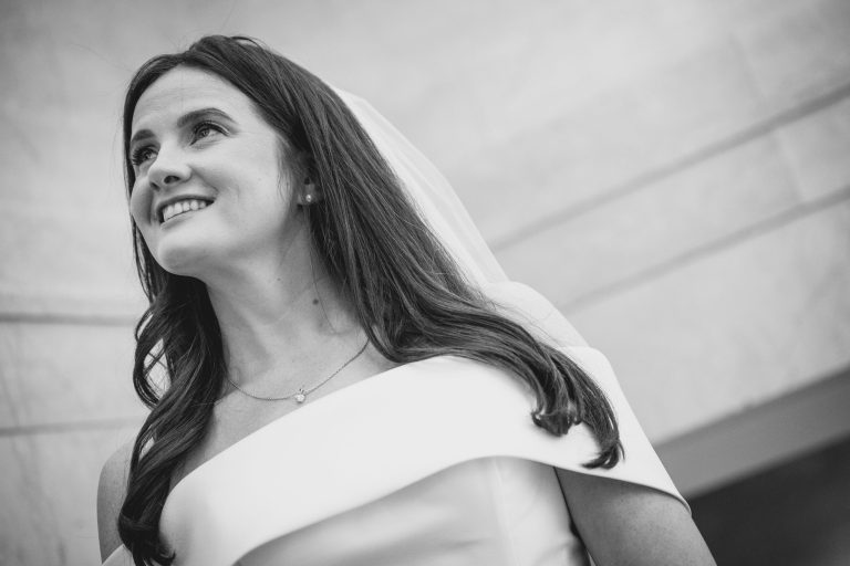 Bride and groom embracing, captured by Jose Rodriguez Photography
